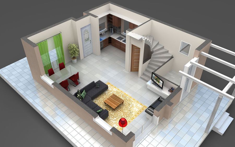 Basanaviciaus 9a3, Studio 3DG - CGarchitect - Architectural Visualization - Expo