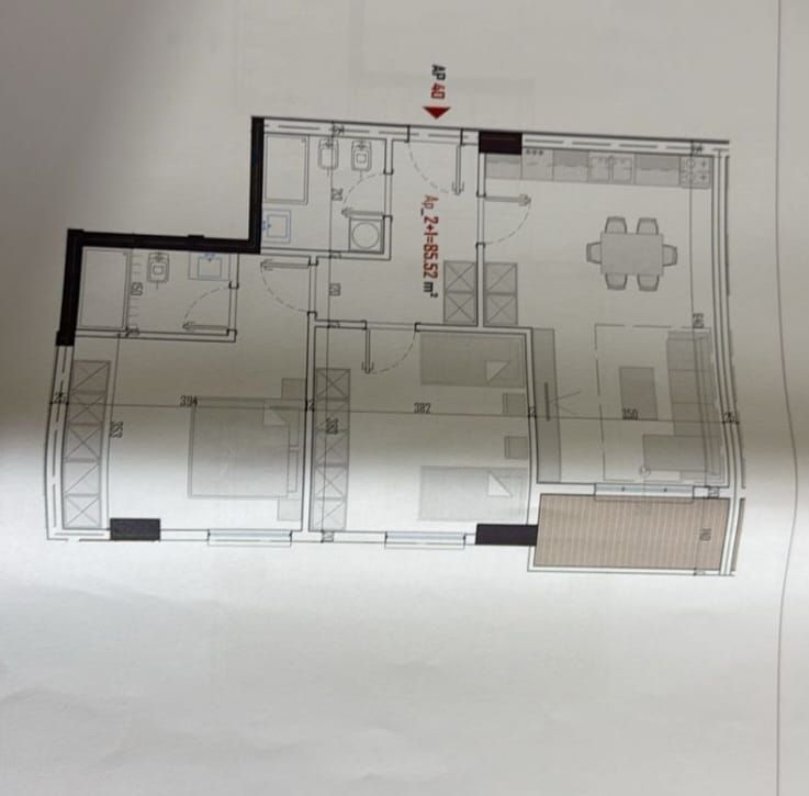 Shitet Apartament 2+1 në Paskuqan
