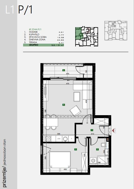  Luxurious 2-Bedroom Apartment in Polje, Bar 9