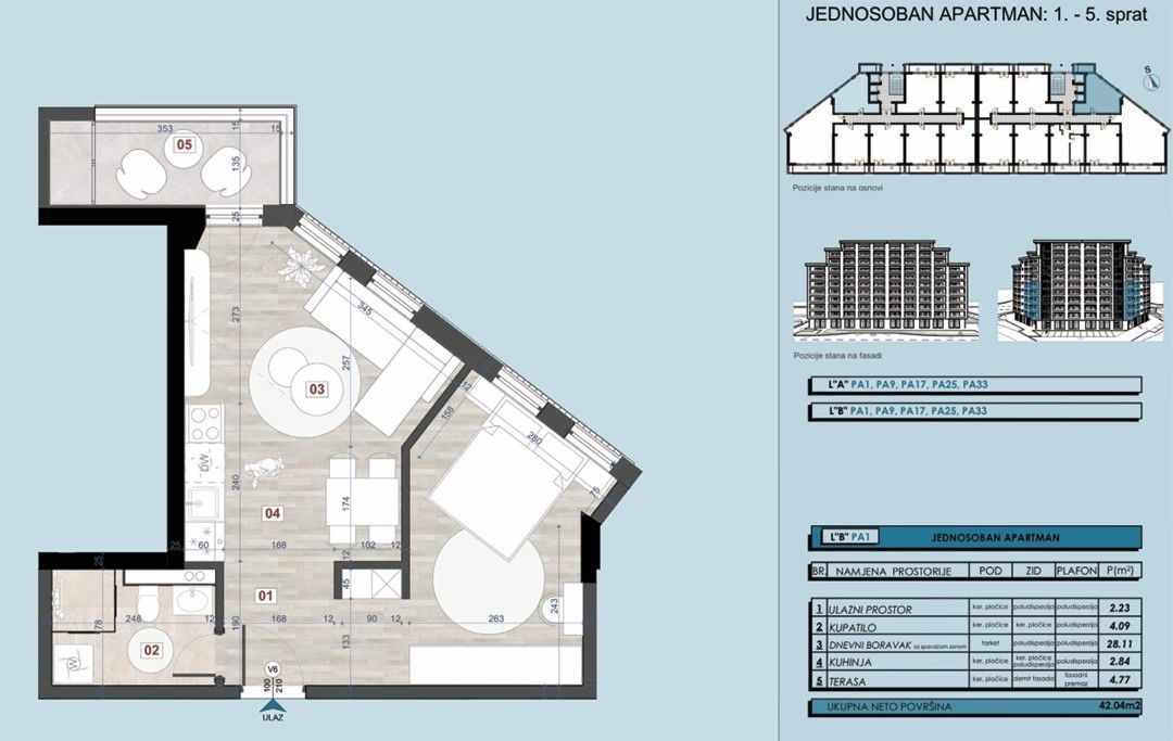 Exquisite 1-Bedroom Apartment in Bjelisi, Bar, Montenegro