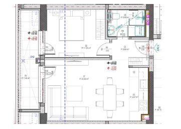 One-Bedroom Apartment 51m², Bar Center 2