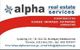 alpha-real estate services - Δίγκα Χ Μαρία μεσιτικό γραφείο